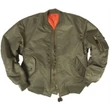 Kép 1/2 - Dzseki pilóta MA1® Basic bomber zöld