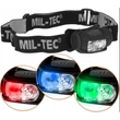 Kép 3/3 - 15170102 LED fejlámpa 4 színű fekete