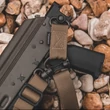 Kép 2/5 - Magpul MS4 Dual kétpontos/egypontos fegyverszíj coyote fegyverre szerelve
