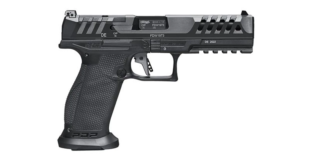 Walther PDP Match Polymer 9X19 5" 2db tárral