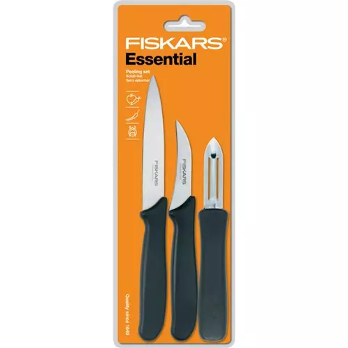 FISKARS Essential hámozó készlet (3 részes)