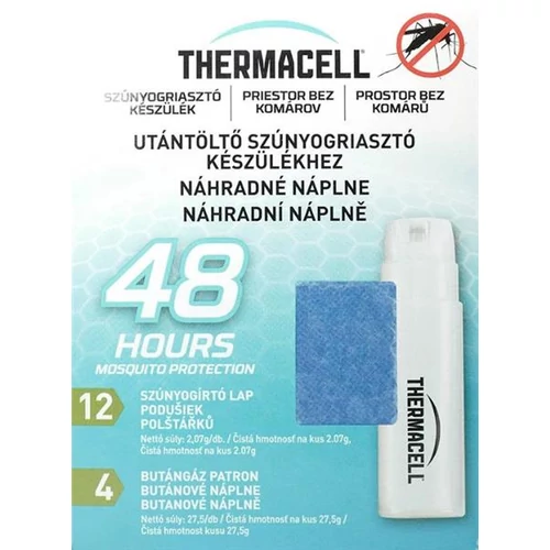 Thermacell utántöltő 48 órás (4 db patron, 12 db lapka)