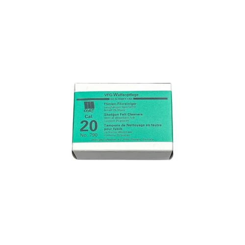 Tisztító filc 20-as kaliber (25db/doboz)