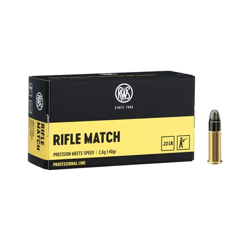 RWS .22LR Rifle Match golyós lőszer
