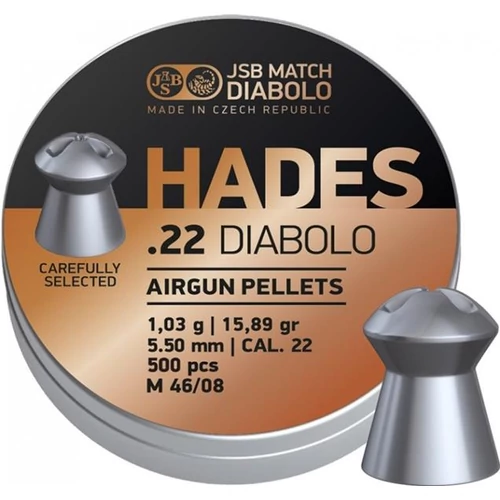 JSB Hades 5,50mm légpuska lövedék, 500db JS546290-500