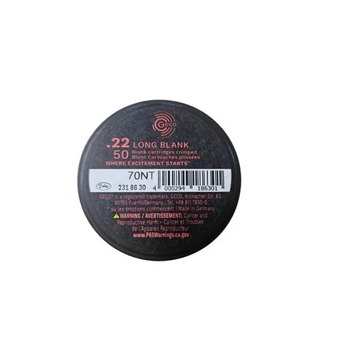 Geco .22Lr riasztó töltény