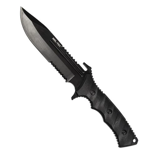 G10 Tőr fekete, tokkal