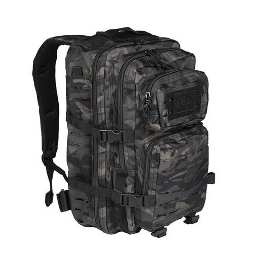 Hátizsák Assault Lézer vágott 36L dark camo