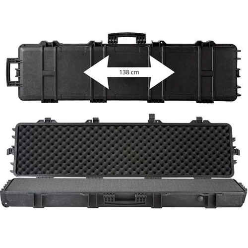 Kemény Puskatok 138 cm-es IP67 gurulós fekete