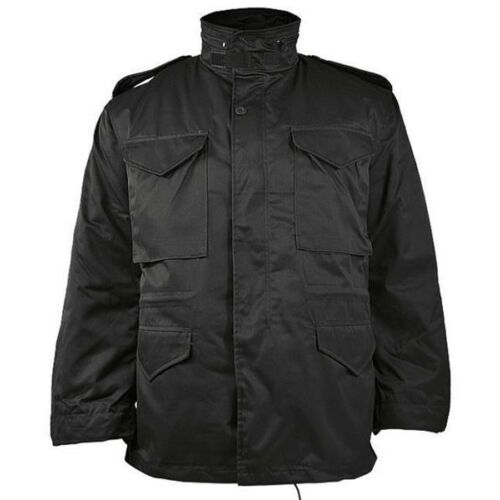Kabát M65 bélelt fekete