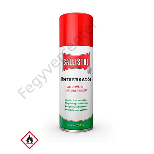 Olaj spray BALLISTOL unverzális 200 ml