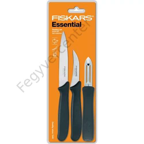 FISKARS Essential hámozó készlet (3 részes)