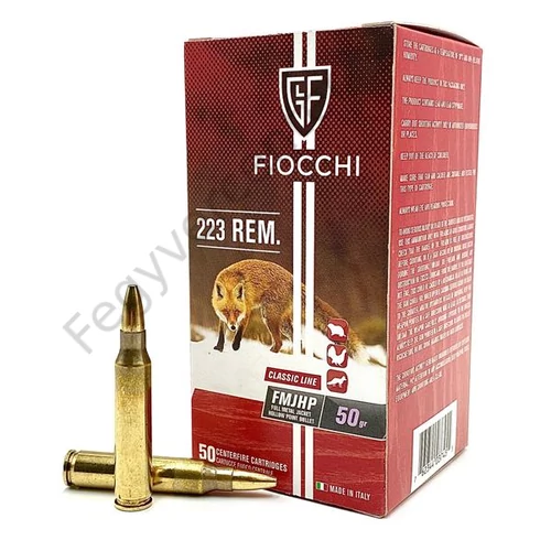 Fiocchi 223Rem FMJ HP 50gr