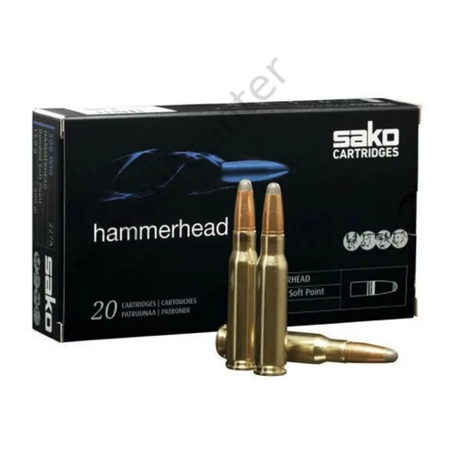 Sako 7x64 11,0g 216B Hammerhead Golyós Lőszer