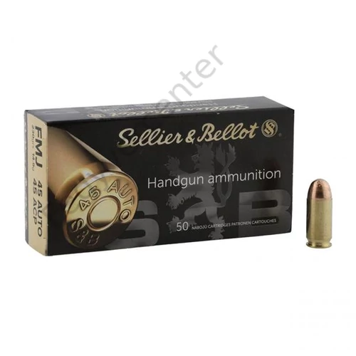 Sellier & Bellot .45 AUTO ACP FMJ 14,4g