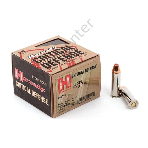 38 Spec. FTX 110gr 7.1g Critical Defense pisztoly lőszer