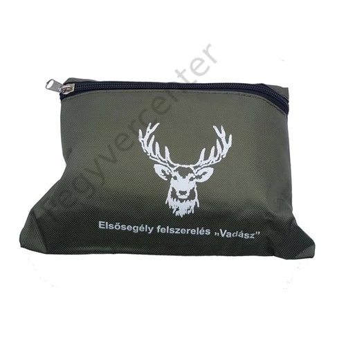 Elsősegély csomag vadászoknak