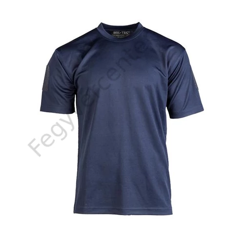 Póló Quick Dry 100% pe. sötétkék