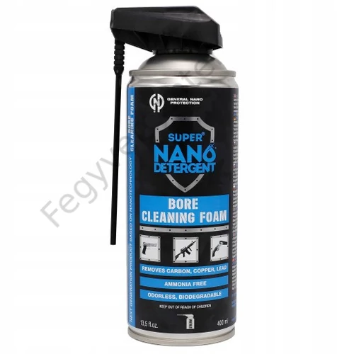 Super Nano Detergent csőtisztító hab 400 ml
