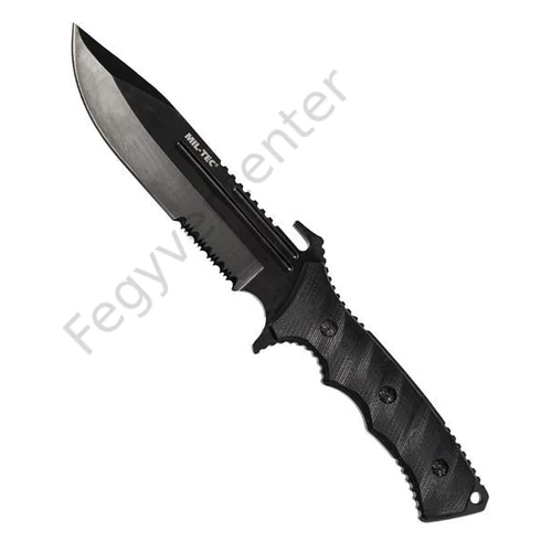 G10 Tőr fekete, tokkal