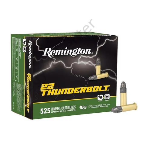 Remington .22LR Thunderbolt HV 40gr 525db/dob